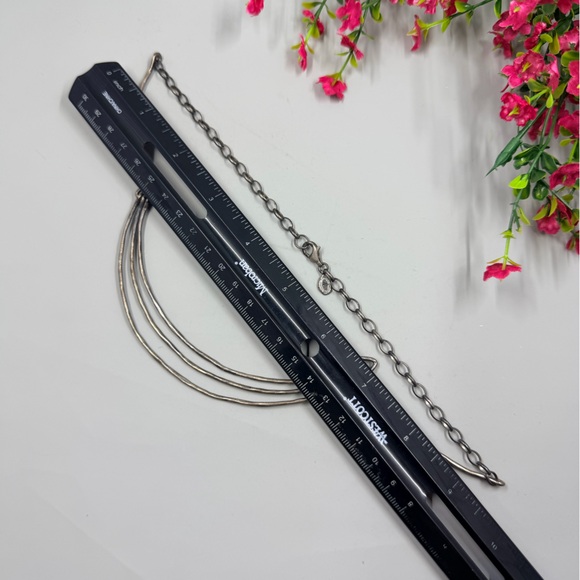 Silpada Sterling Silver Multi-Strand Minimal Necklace - Picture 4 of 4